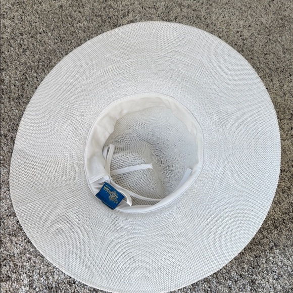 White floppy Sun hat wide brim - Picture 4 of 6